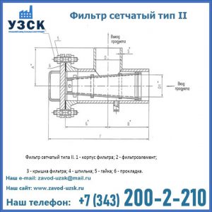 Фильтр сетчатый ФС по Т-ММ-11-2003 в Орле