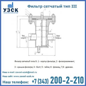 Фильтр сетчатый ФС по Т-ММ-11-2003 в Орле