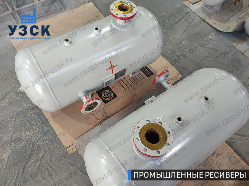 фотография промышленных ресиверовдля газа Орёл